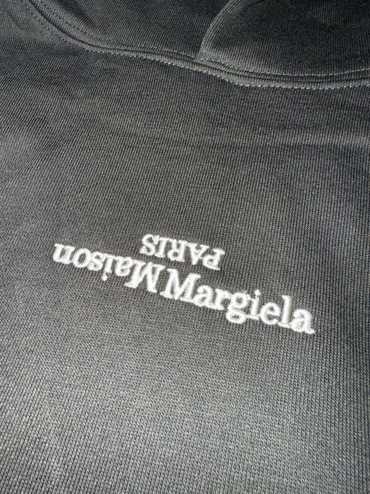 Maison Margiela Upside Down Logo Hoodie
