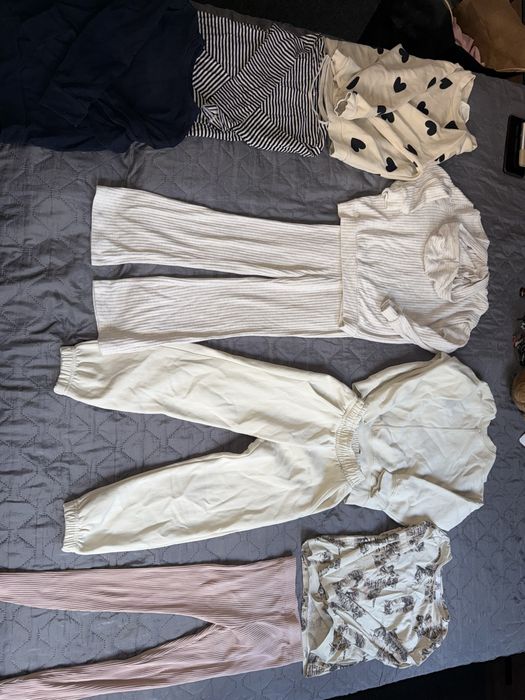 Лот дрехи и обувки 116, 122  и 31,32 н zara, h&m, nike, new balance