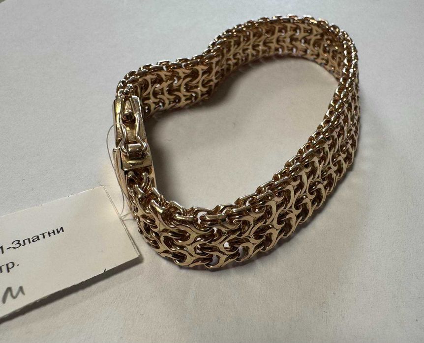 Златна гривна 44гр.21см.