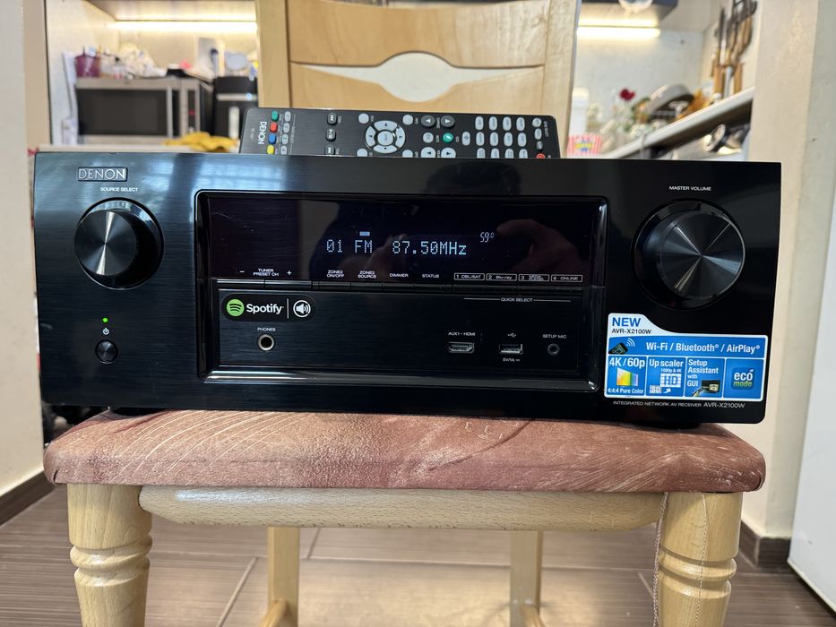 Denon AVR-X2100W Bluetooth Wi-FI