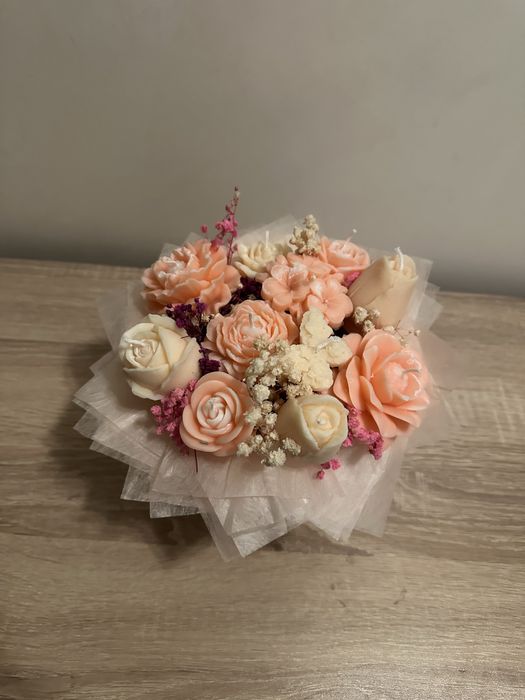 Букет от ароматни соеви свещи