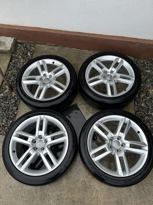 Jante Audi A6 C7 , A5 , A4 B8-B8.5 255 45 R19 anvelope vară