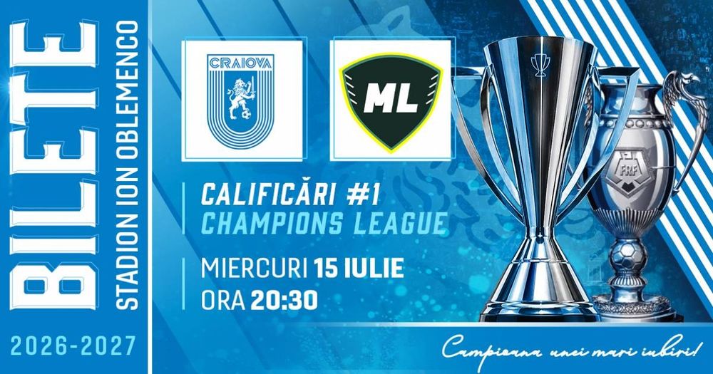 Bilete Craiova-Levski