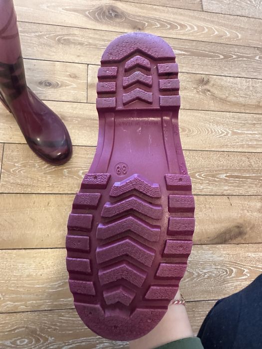 Cizme guma BURBERRY mar. 39 !