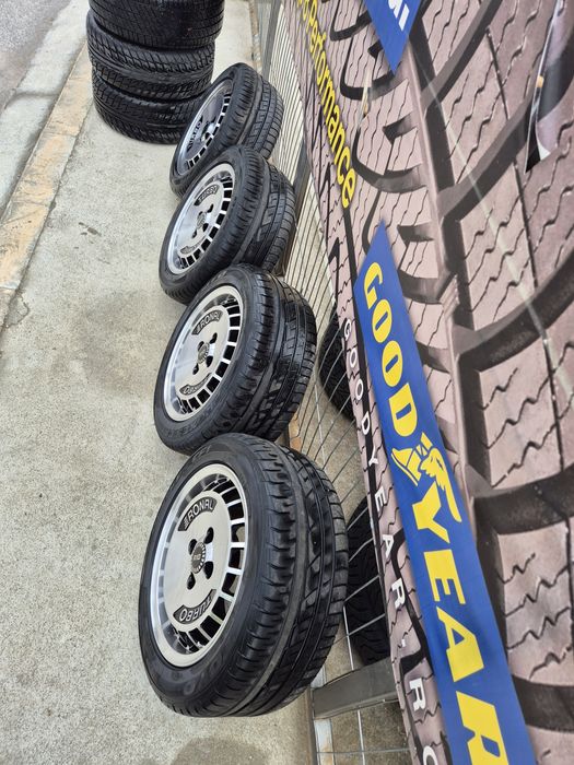 Джанти Ronal Turbo 15 цола , 4х100 , 7j , et28 205/50/15 Bmw Vw Honda