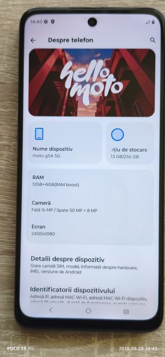 Motorola Edge g54