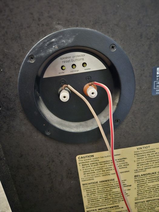 Boxe Vintage Technics sb x5