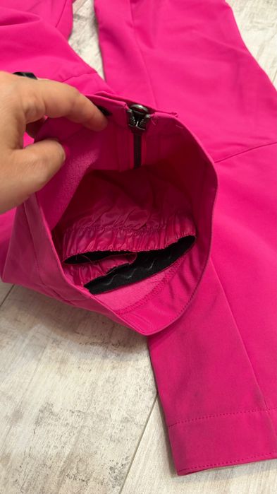 Pantaloni schi damă Wedze roz/ fuchsia, purtați o singură dată