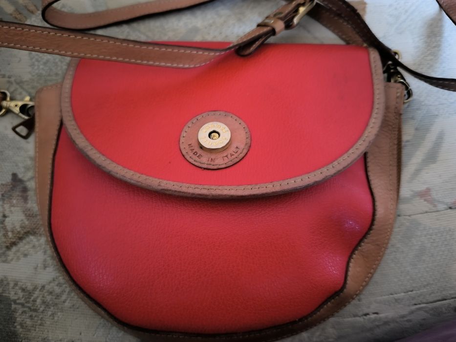 3 италиански естествена кожа чанти creazione alesandro  също il santi