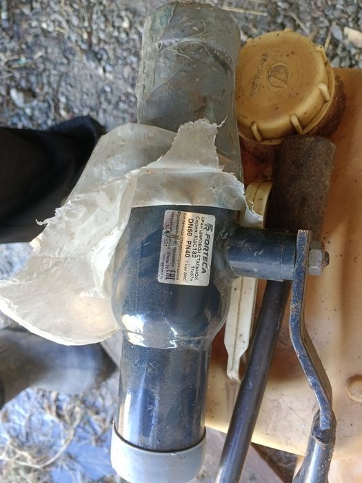 Кран стальной приварной