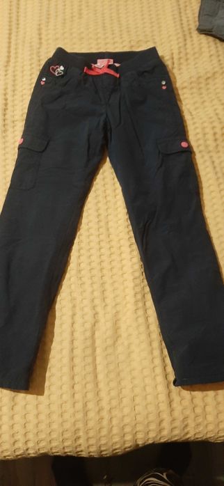 Штанишки теплые на девочку на 7л