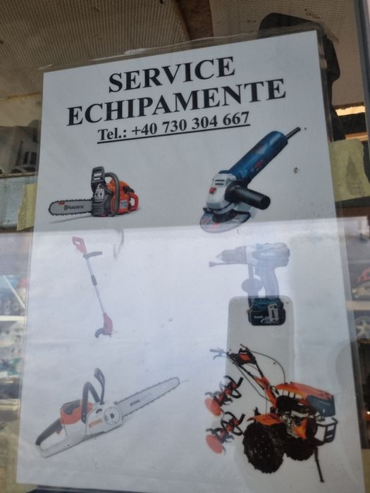 Reparații drujbe Motocoase filetante