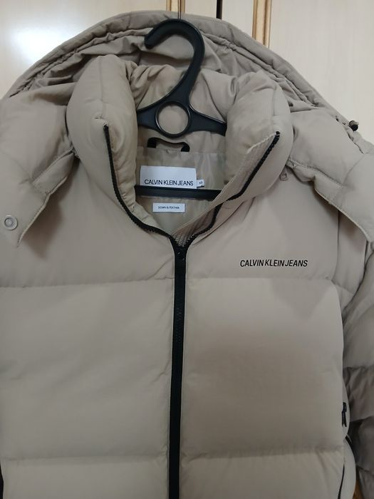Calvin Klein Jeans из Корее  ORIGINAL женская Пуховая куртка AOP