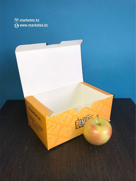 Коробка для курицы с логотипом