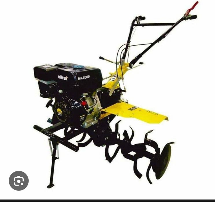 Вспашка мотоблоком