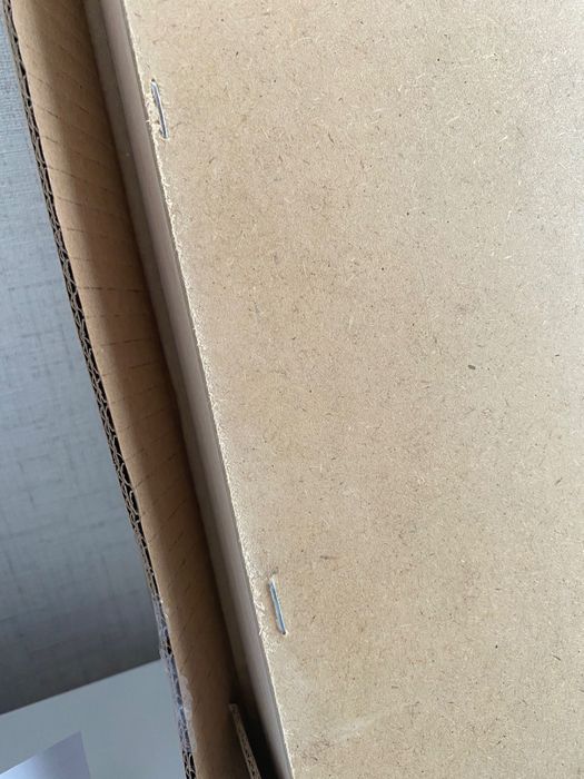 Дефектна дървена етажерка за колички, рафт, 80 отделения, хоризонтален