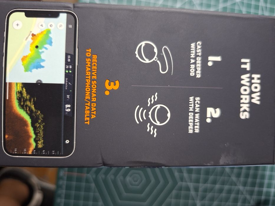 Sonar Deeper pro+ 2 cu suport pt.telefon