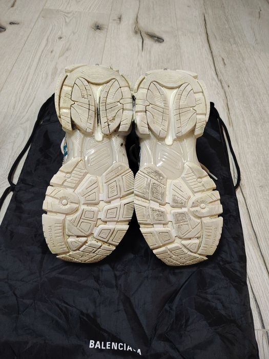 Vand Balenciaga Runners Blue Graffiti