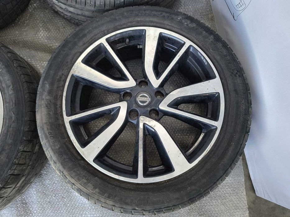 Set 4 Jante Aliaj R19 5x114.3 Nissan X-Trail / Qashqai / Dimensiune 19x7J (12A)