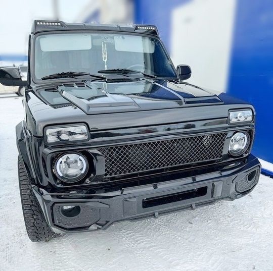 Спойлер для нивы под гелик