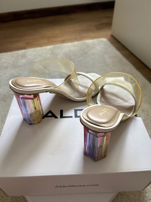 Saboți albi ALDO