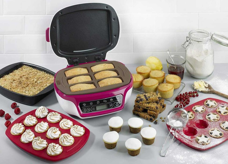 Уред за десерти и сладкиши Tefal Cake Factory Delices кейкове мъфини