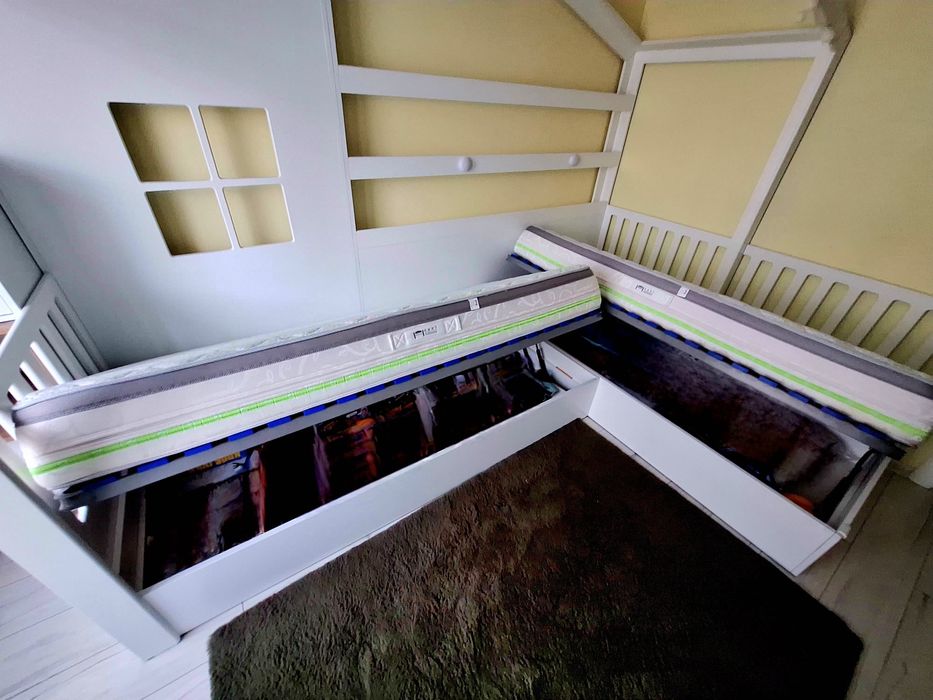 Ъглово легло "Къщичка"