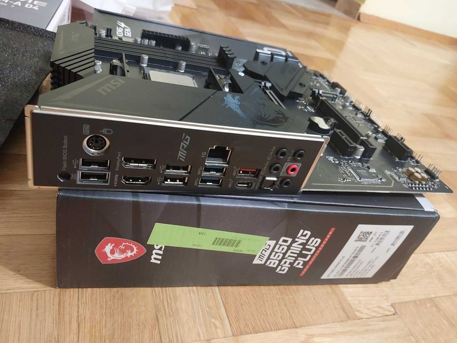 AMD Ryzen 5 5600X + MSI B550 Gaming Plus