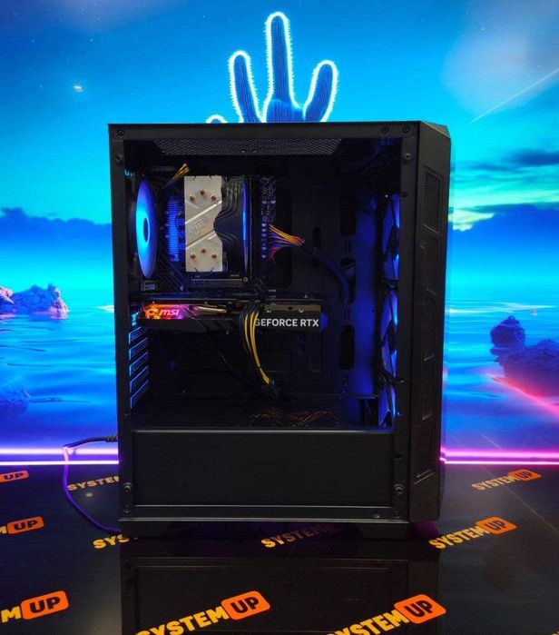 Игровой Компьютер i3 12100F / RTX 4060 8GB / DDR4 16GB / SSD 2TB