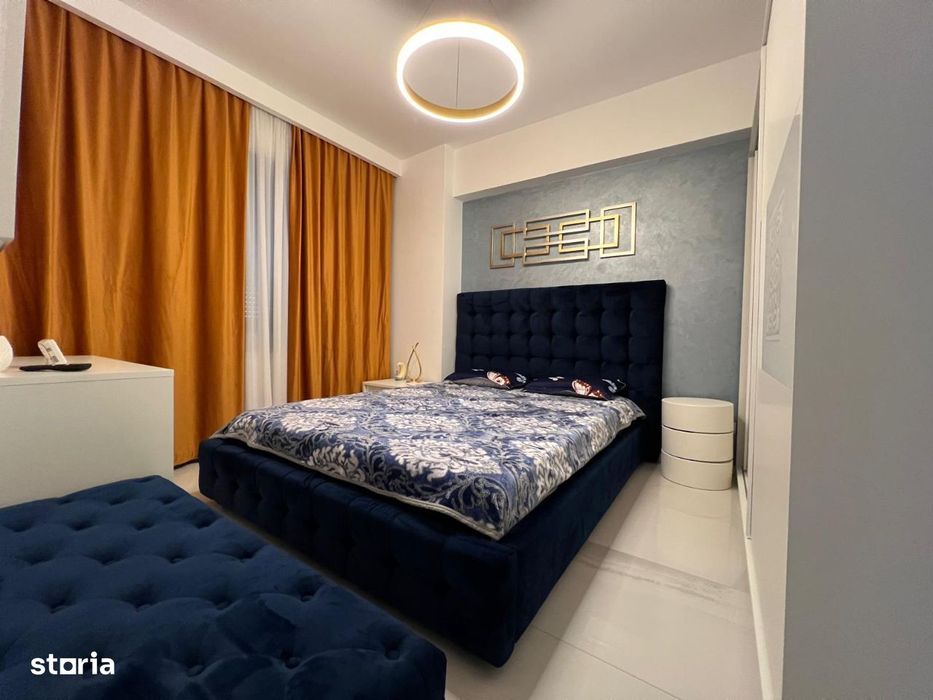 Mamaia Central 2 camere frontal la mare mobilat utilat parcare liber