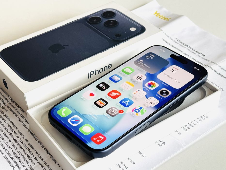 НОВ! Iphone 17 Pro 256GB Blue Гаранция 3 години