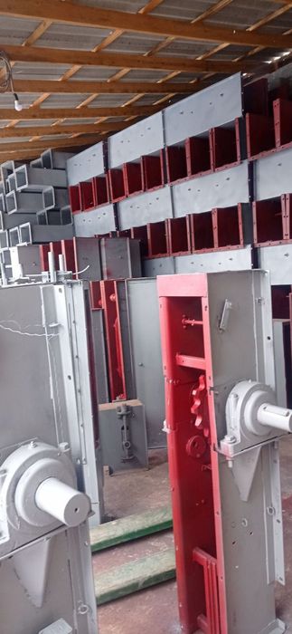 Елеваторлар, цепной транспартйор, Ковшлар,ролиглар,Ленталар, шнеклар