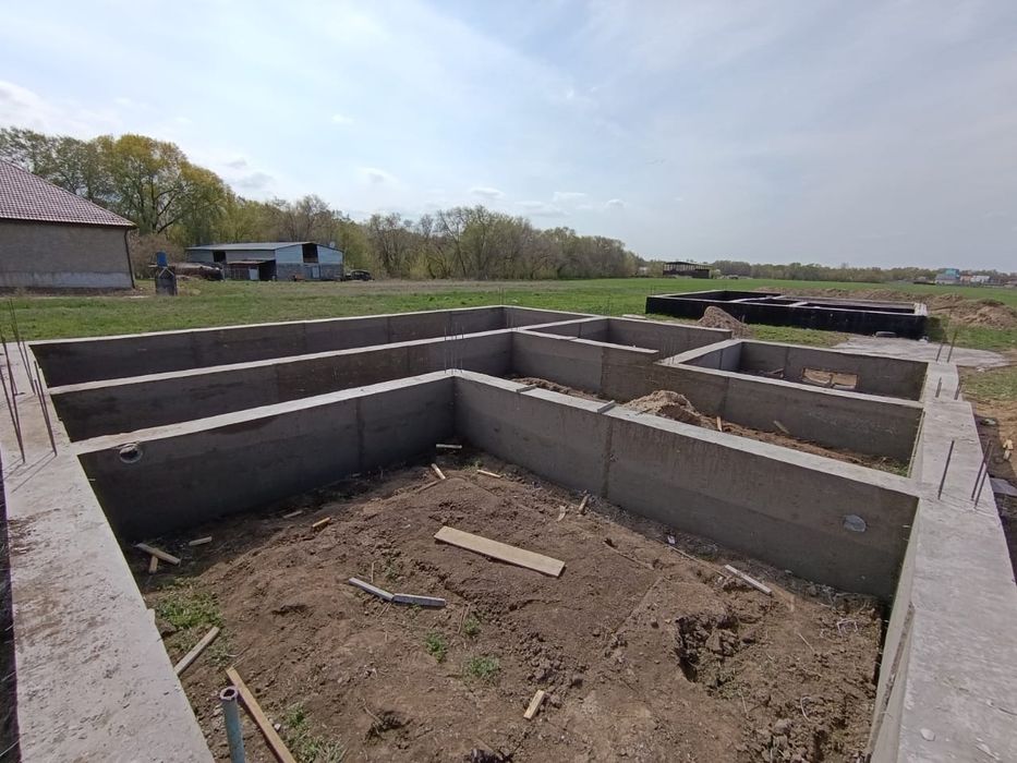 Заливаем фундамент