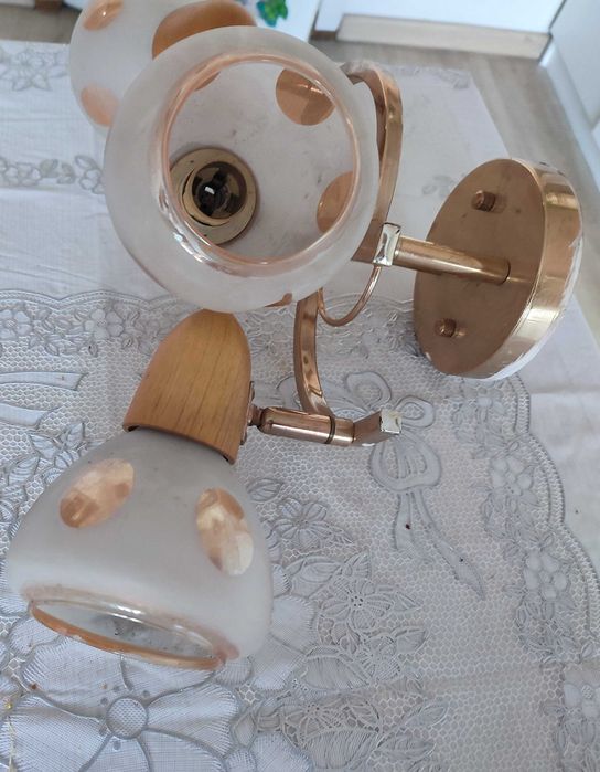 Люстра для ламп с узким цоколе