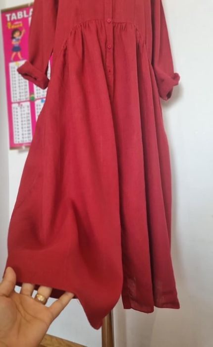 Rochie Zara din in marimea S, impecabila, ca noua!