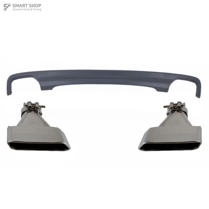 Difuzor de aer cu evacuare dubla BMW F10 F11 Seria 5 (2011-2017) 550I