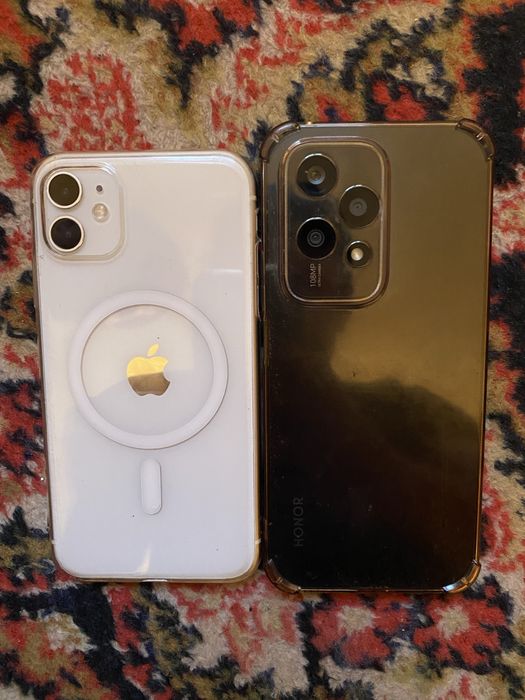Honor 200lite и iphone 11 128gb
