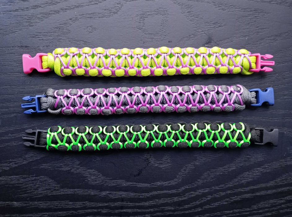 Паракорд гривни / Paracord bracelets