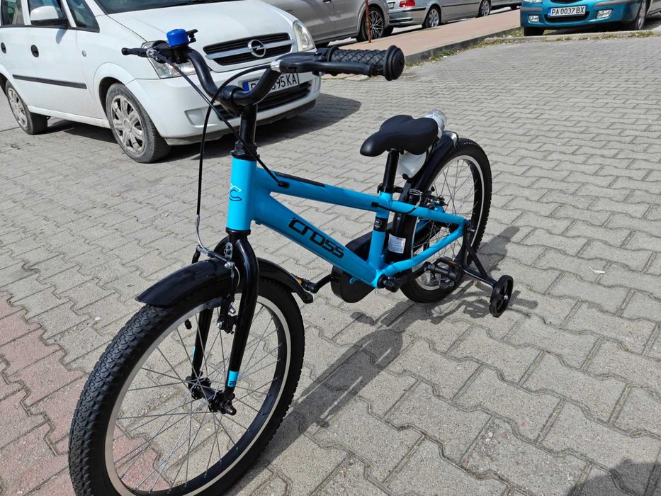 CROSS Алуминиев велосипед 20" ROCKET син