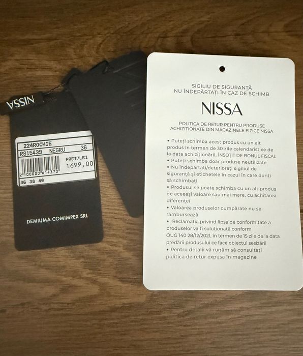 Rochie Nissa superba