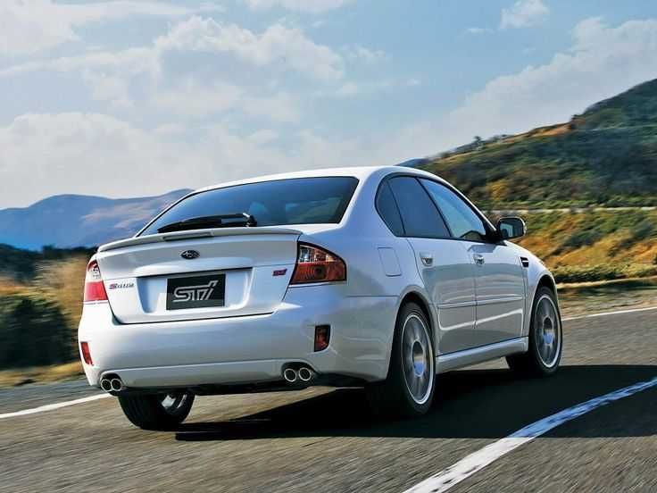 Спойлер STI Subaru Legacy BL