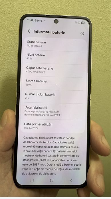 Samsung Z Flip 6 , Yellow, 512GB , perfect