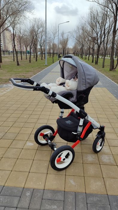 Коляска 3 в 1 Adamex