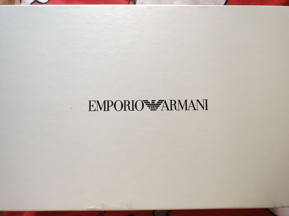 Обувки от естествена кожа Армани