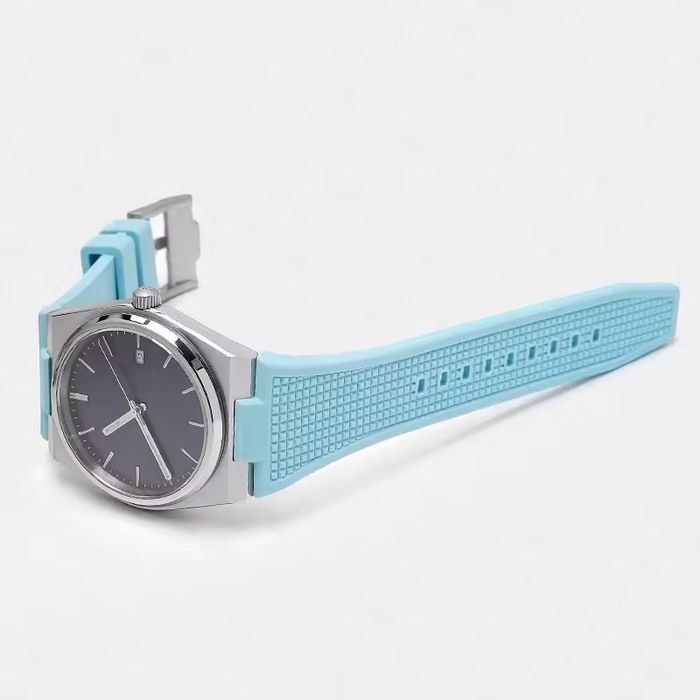 НОВО! Силиконова каишка с катарама за Tissot PRX 12mm