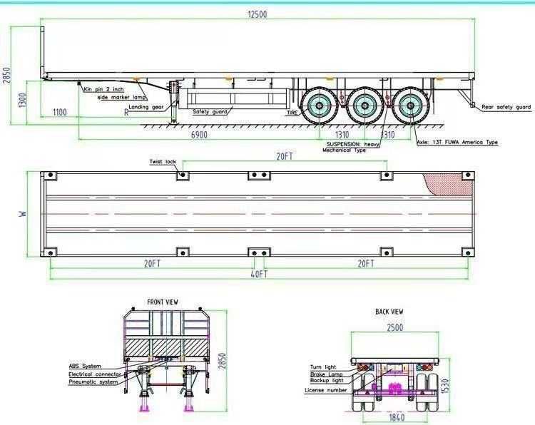 Tonar yarim-tirkama 2025 yil tarozidan o'tadi sotuvda tayyor