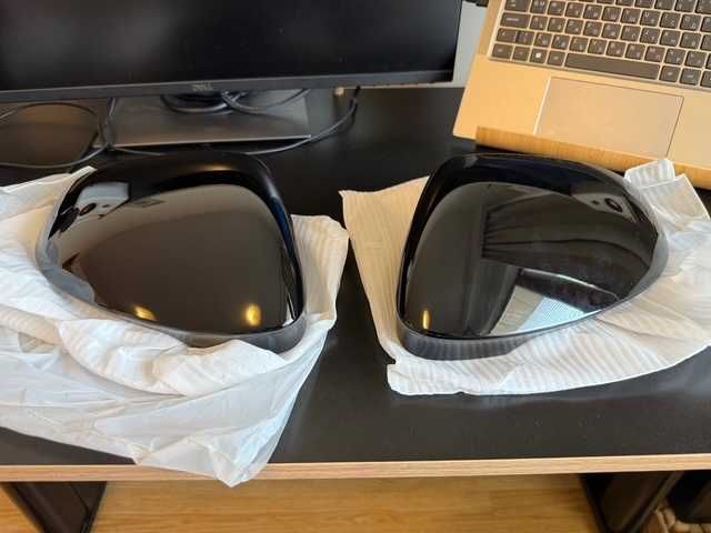 Mirror Covers Caps For VW Golf 8 MK8 2021 black