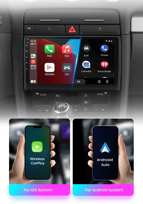 Navigatie Android dedicata pentru VW Passat B5 (2000-2005).