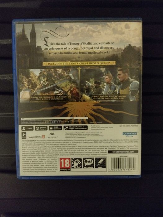 Kingdom come Deliverance 2, PS5