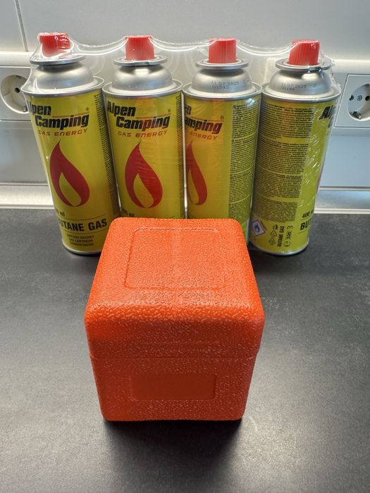 Преносим Малък Къмпинг Газов Котлон с Маркуч